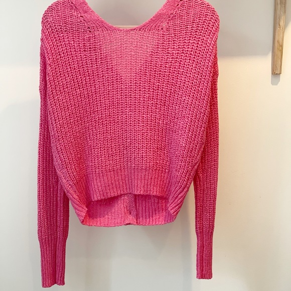Pink Reversible Sweater - Picture 2 of 3